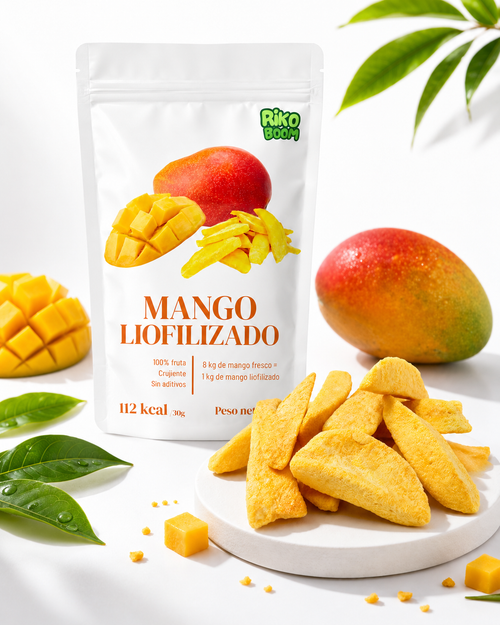 Mango Liofilizado Natural Crujiente