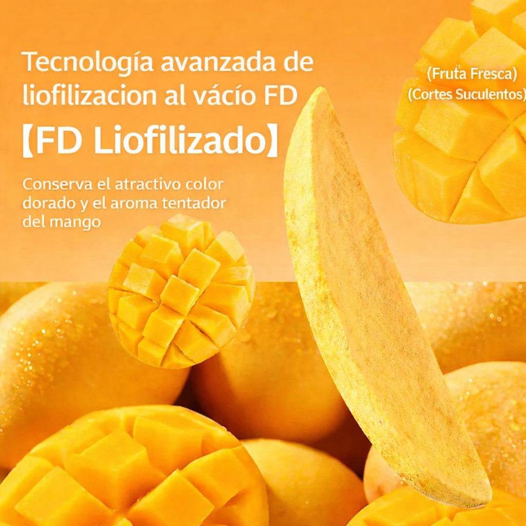 Mango Liofilizado Natural Crujiente