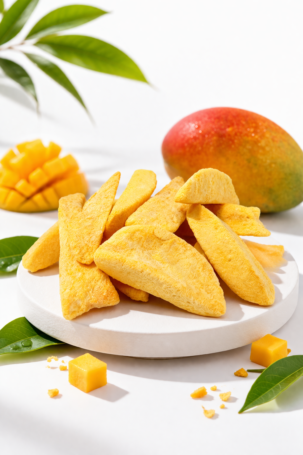 Mango Liofilizado Natural Crujiente