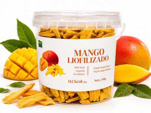 Cubo de Mango Liofilizado Crujiente 450 g
