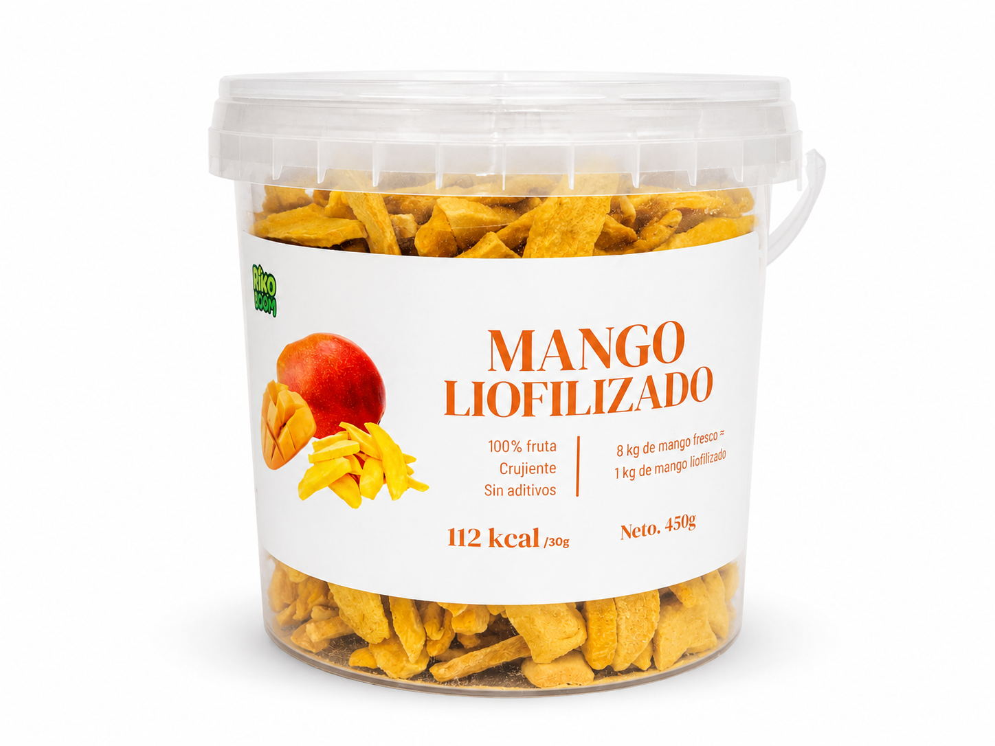Cubo de Mango Liofilizado Crujiente 450 g