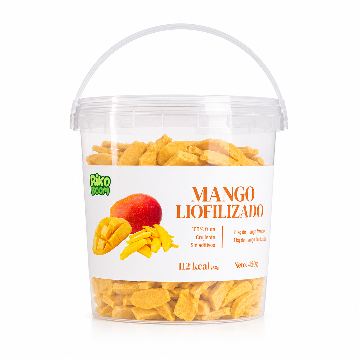 Cubo de Mango Liofilizado Crujiente 450 g