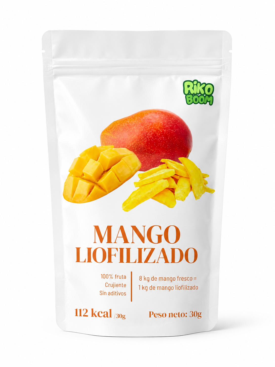 Mango Liofilizado Natural Crujiente